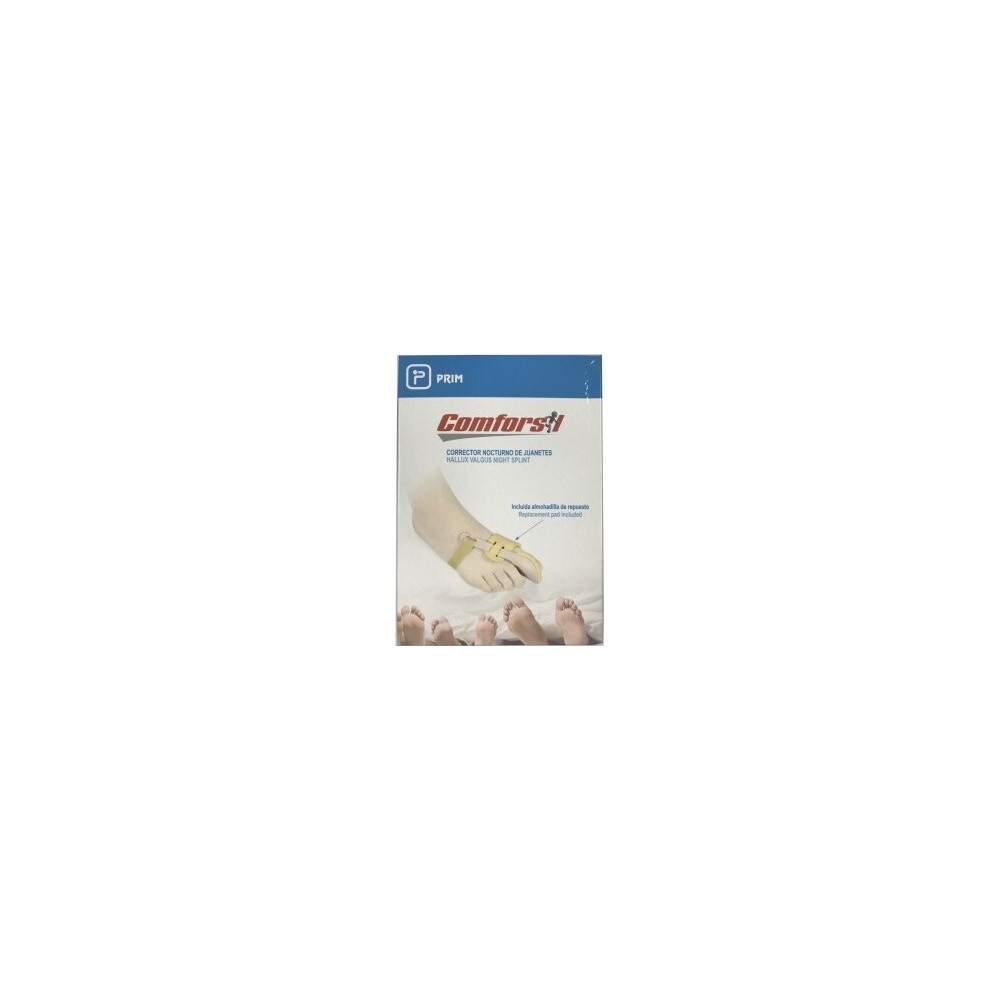 Comforsil Corrector Nocturno De Juanetes Hallux Valgus Izquierdo, 1 Ud