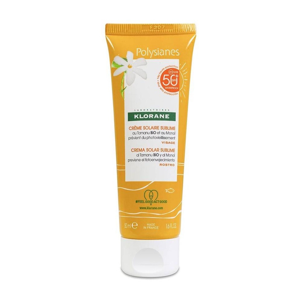 Polysianes Monoï Y Tamanu Bio Crema Solar Sublime Spf50+ 50 Ml