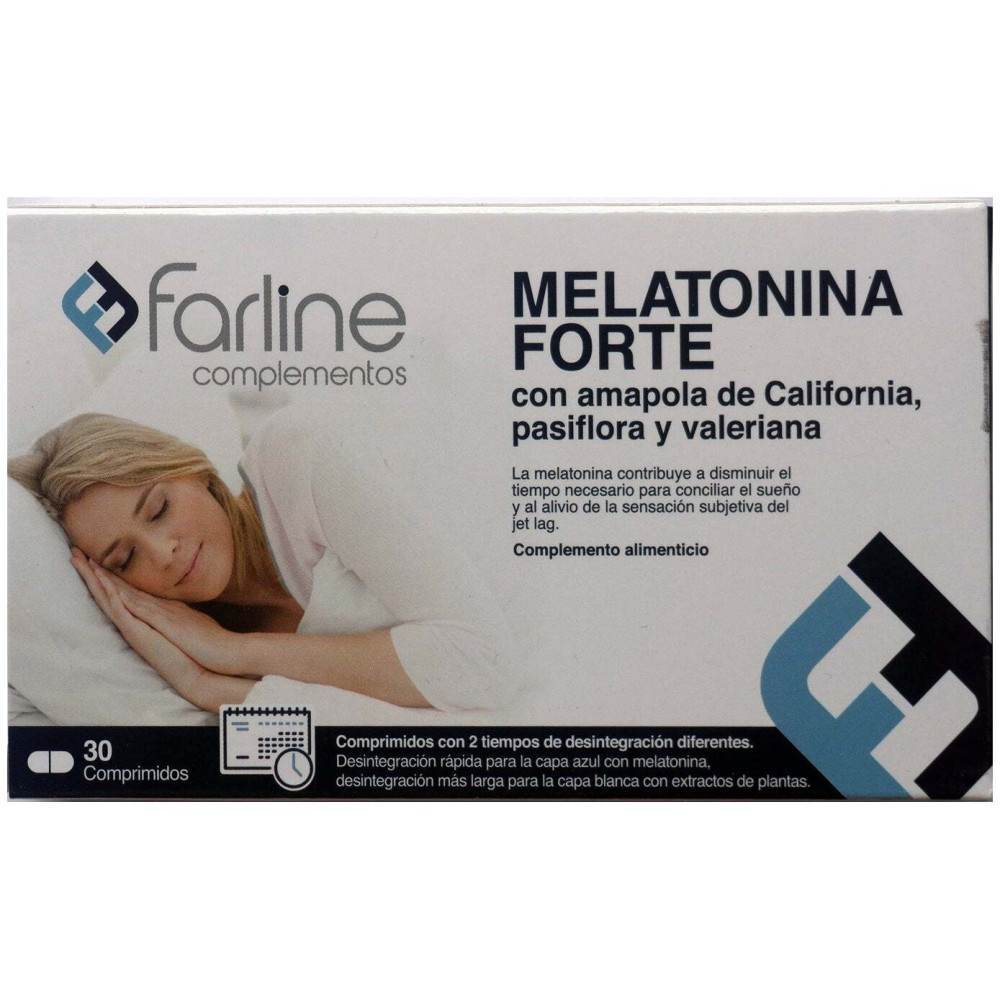 Farline Melatonina Forte, 30 Comprimidos