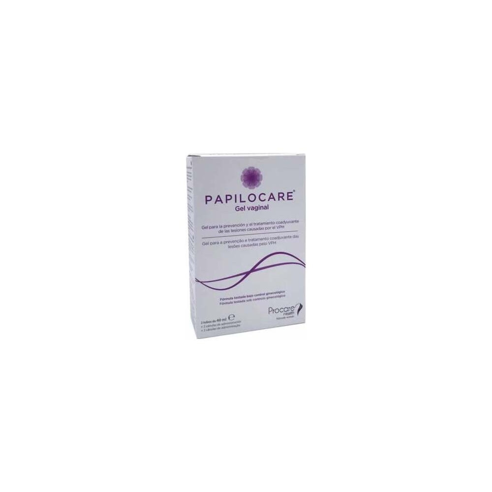 Papilocare Gel Vaginal, 2 Tubos X 40 Ml