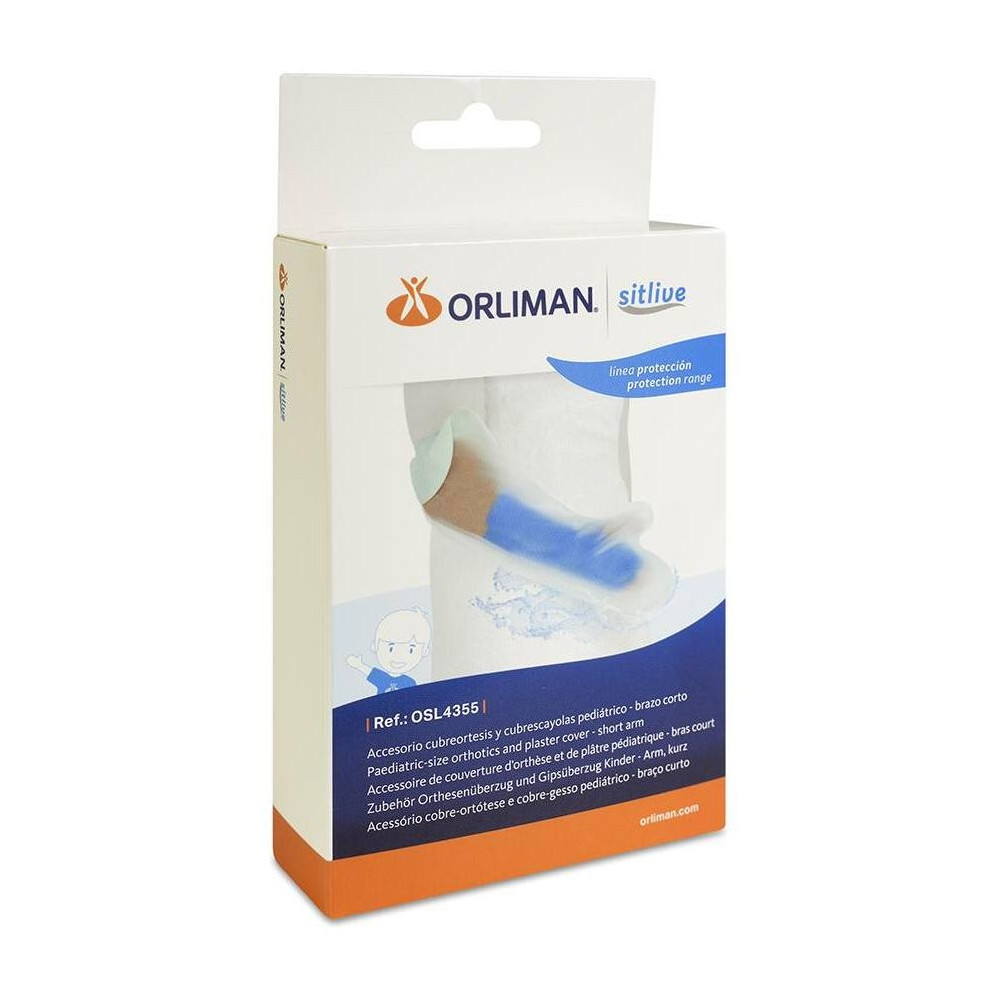 Orliman Cubreortesis Y Cubrescayolas Adulto – Brazo Largo Osl4340 Talla Universa, 1 Unidad
