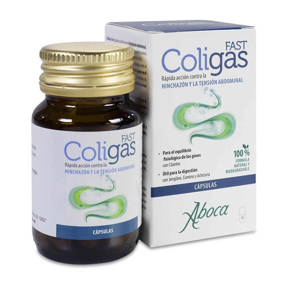 Aboca Coligas Fast, 30 Cápsulas