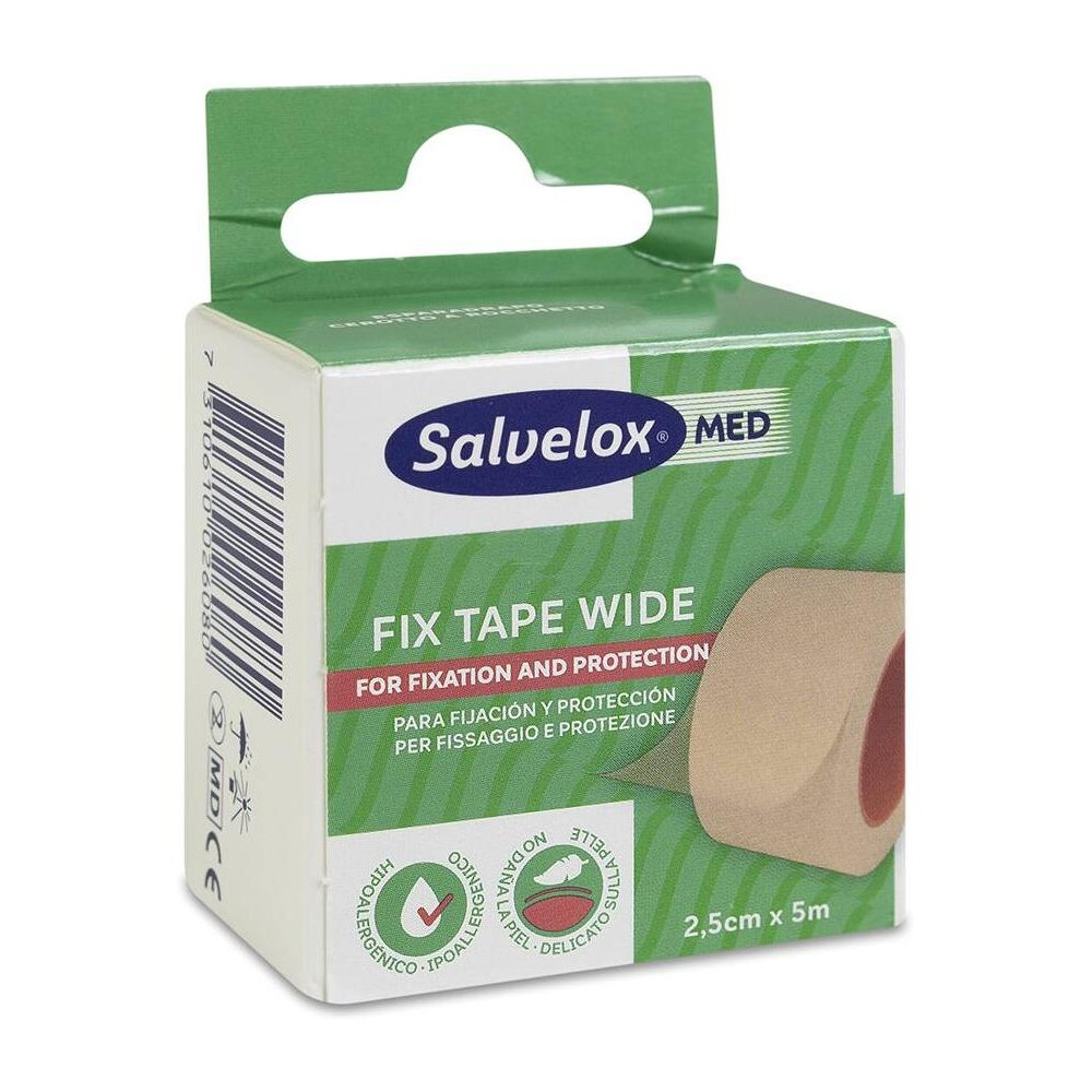 Salvelox Esparadrapo Hipoalérgico Med Fix Tape Ancho 1Ud