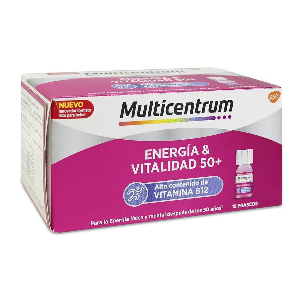 Multicentrum Energia Y Vitalidad Sabor Frambuesa 15 Amp
