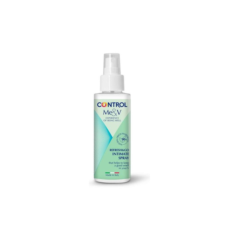 Control Me Y V Refresh Y Go Spray Íntimo, 100 Ml