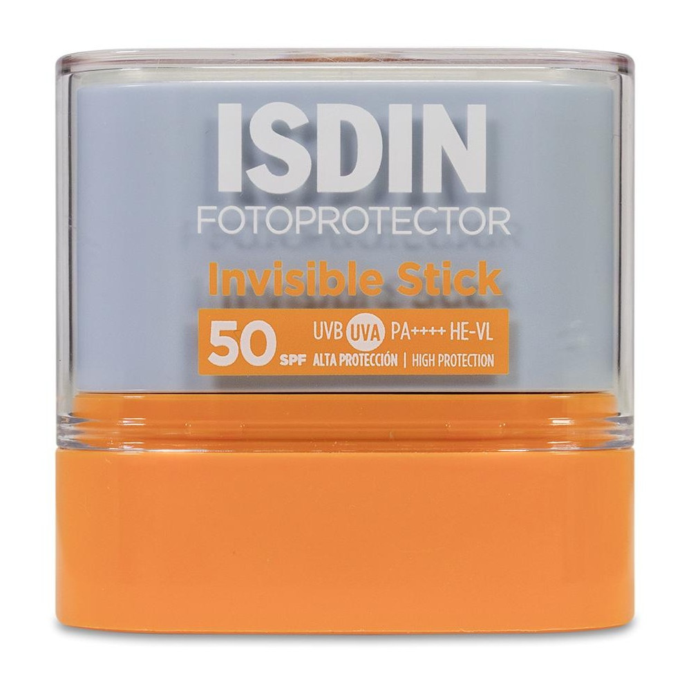 Isdin Fotoprotector Invisible En Stick Para Zonas Sensibles Spf50+, 10 G