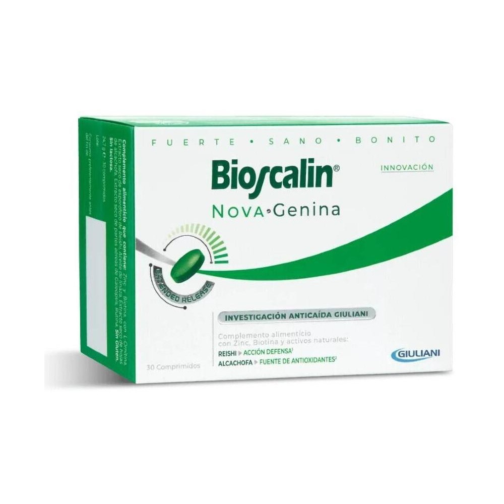 Bioscalin Nova Genina Complemento Alimenticio Anticaída, 30 Comprimidos
