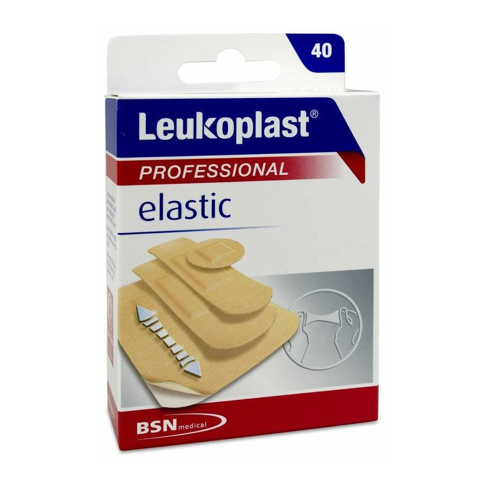 Leukoplast Professional Elastic Surtido, 40 Uds
