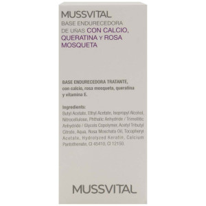Mussvital Base Endurecedora De Uñas, 14 Ml