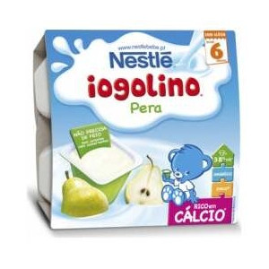 Yogolino Pera 4 Tarrinas X 100 Gr