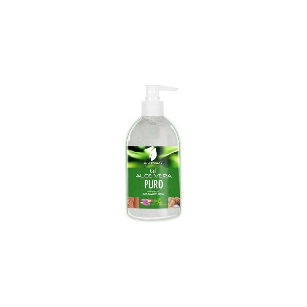 Sanasur Gel Aloe Rosa Mosq Mentol 500Ml