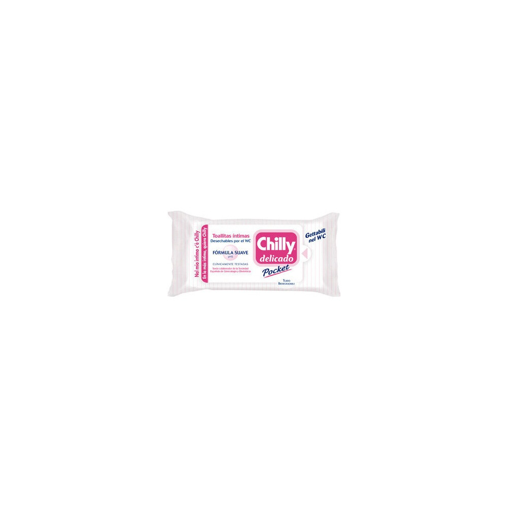 Chilly Delicado Pocket 12 Toallitas Inti