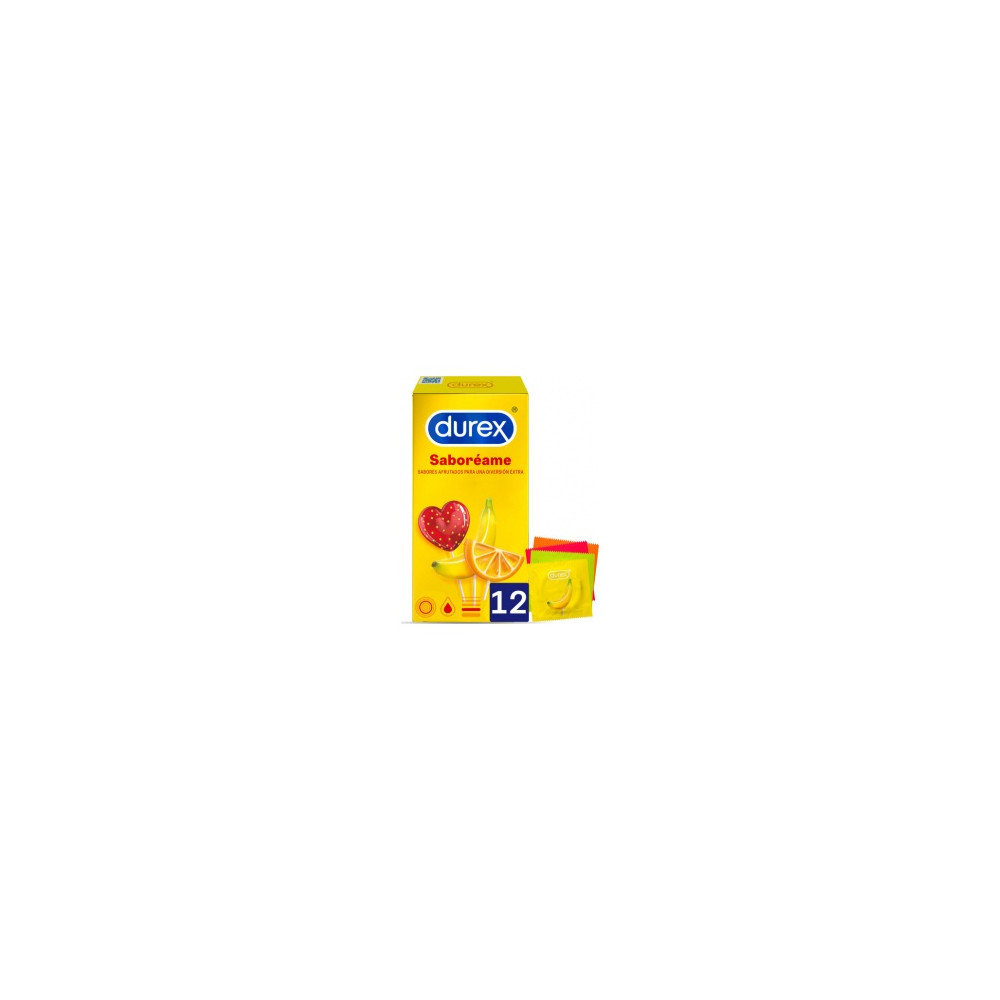 Durex Easy On Saboreame Fruits 12 Unid