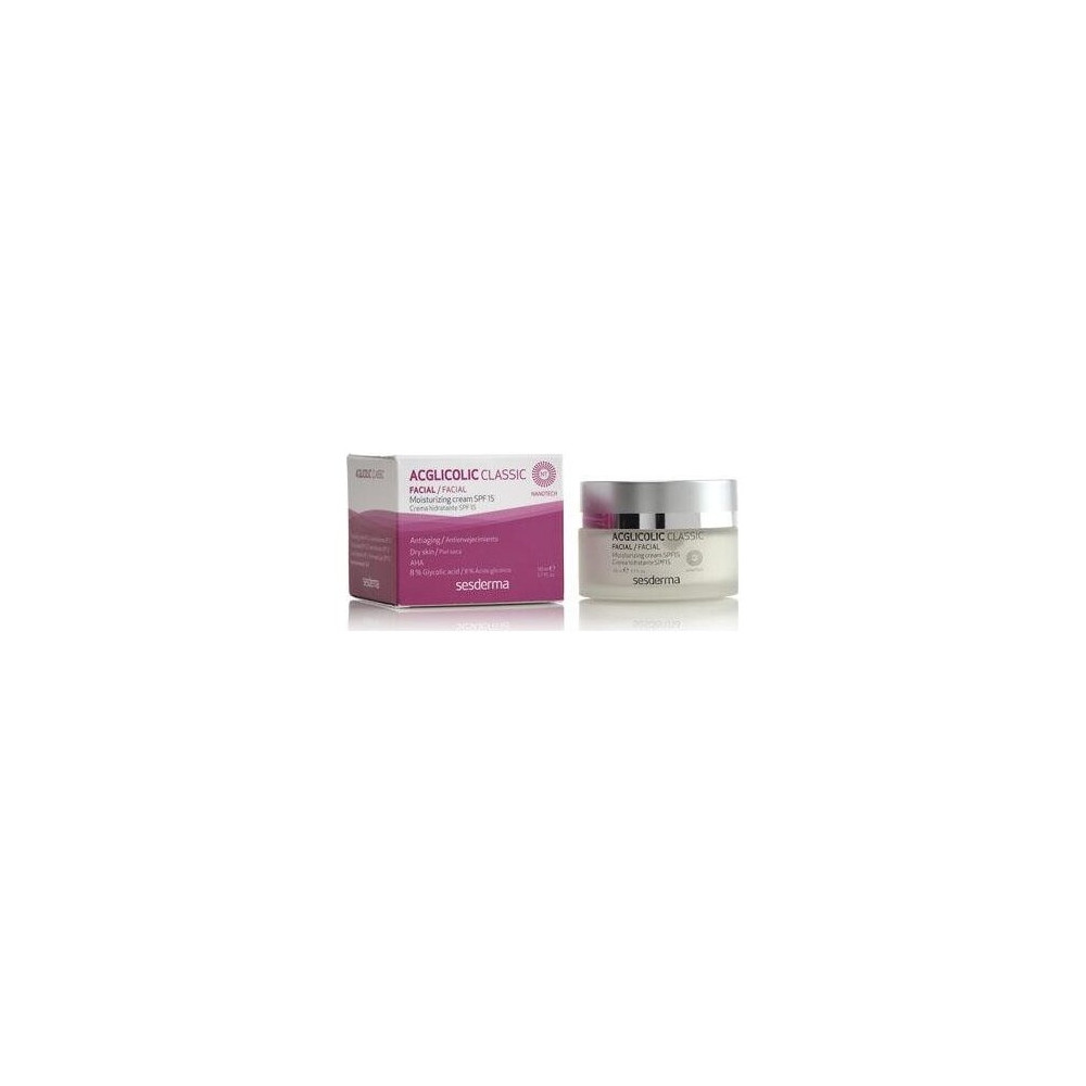 Sesderma Acglicolic Classic Crema Hidratante Spf15+ 50Ml