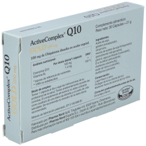 Activecomplex Q10 Gold 100 Mg 30 Caps