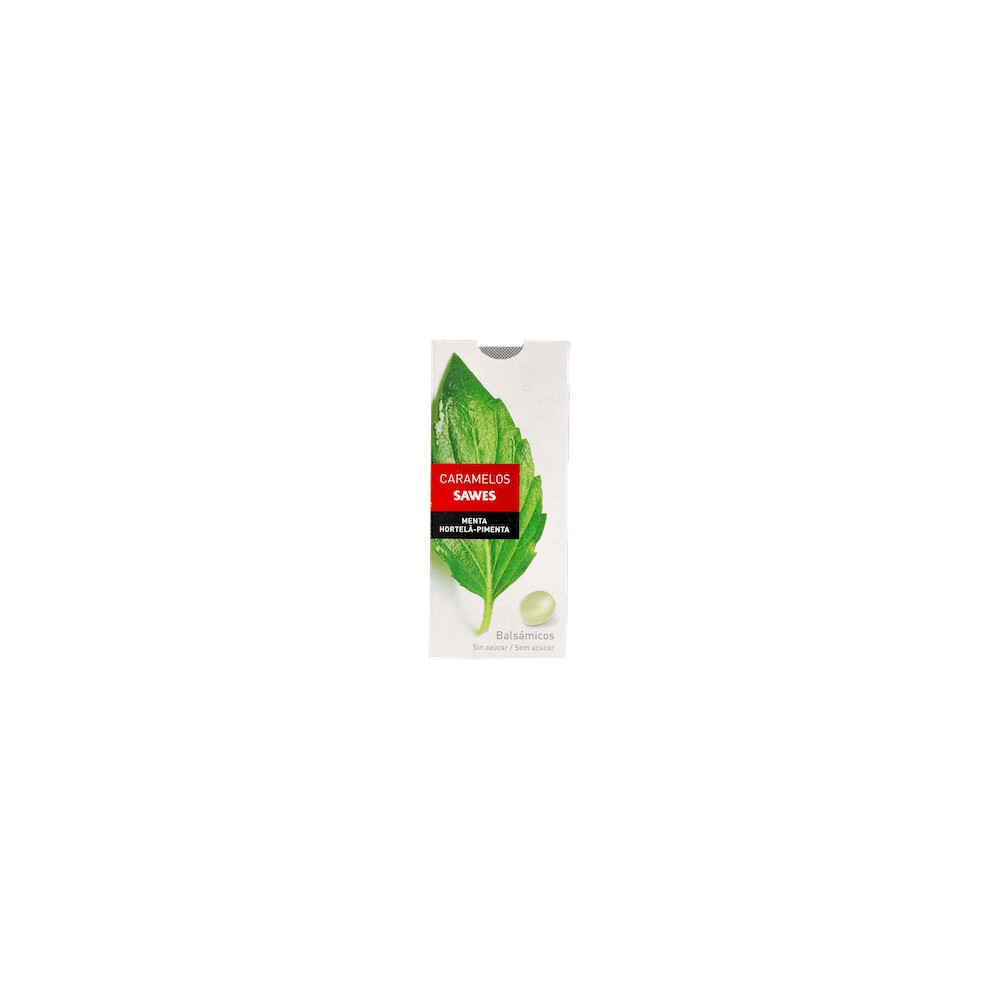 Sawes Caramelos Balsámicos Sin Azúcar Sabor Menta En Blister 22G