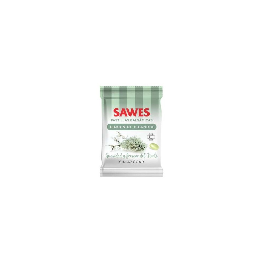 Sawes Caramelos De Liquen De Islandia Sin Azúcar 50G