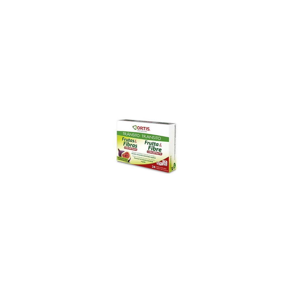 Ortis Fruta Y Fibra Concentrado 24 Cubos