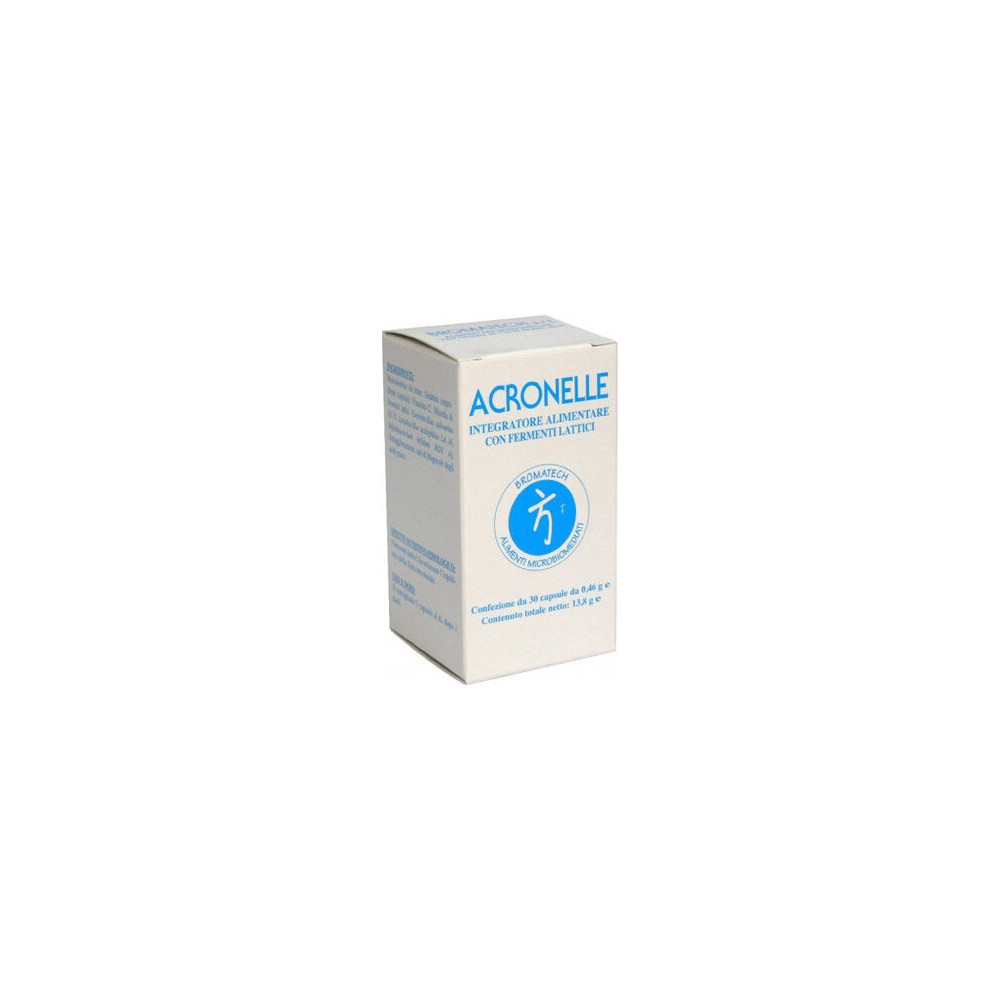 Bromatech Acronelle Integratore Alimentare Con Fermenti Lattici 30Caps