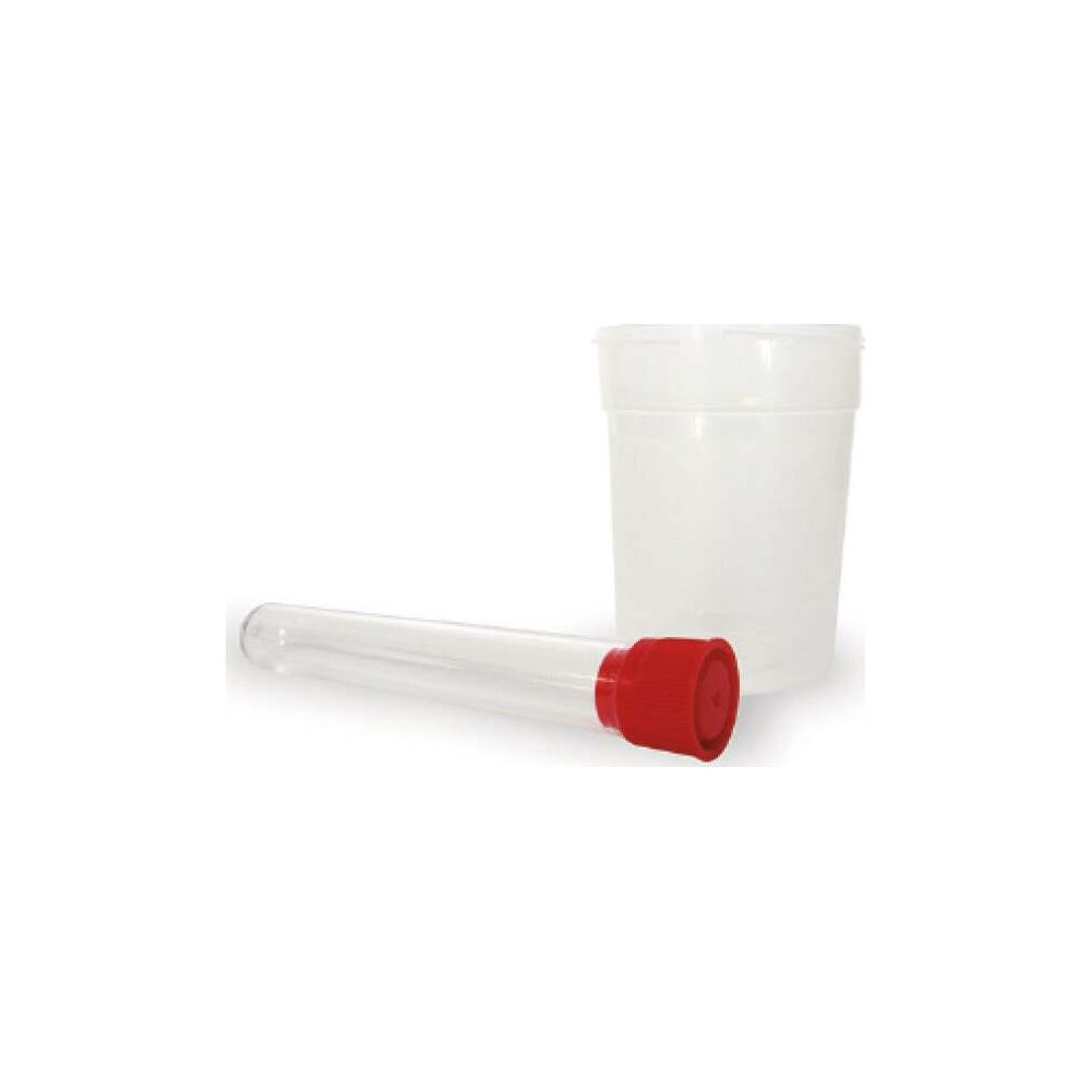 Acofar Kit Envase Recogida Muestras De Orina 120Ml + Tubo