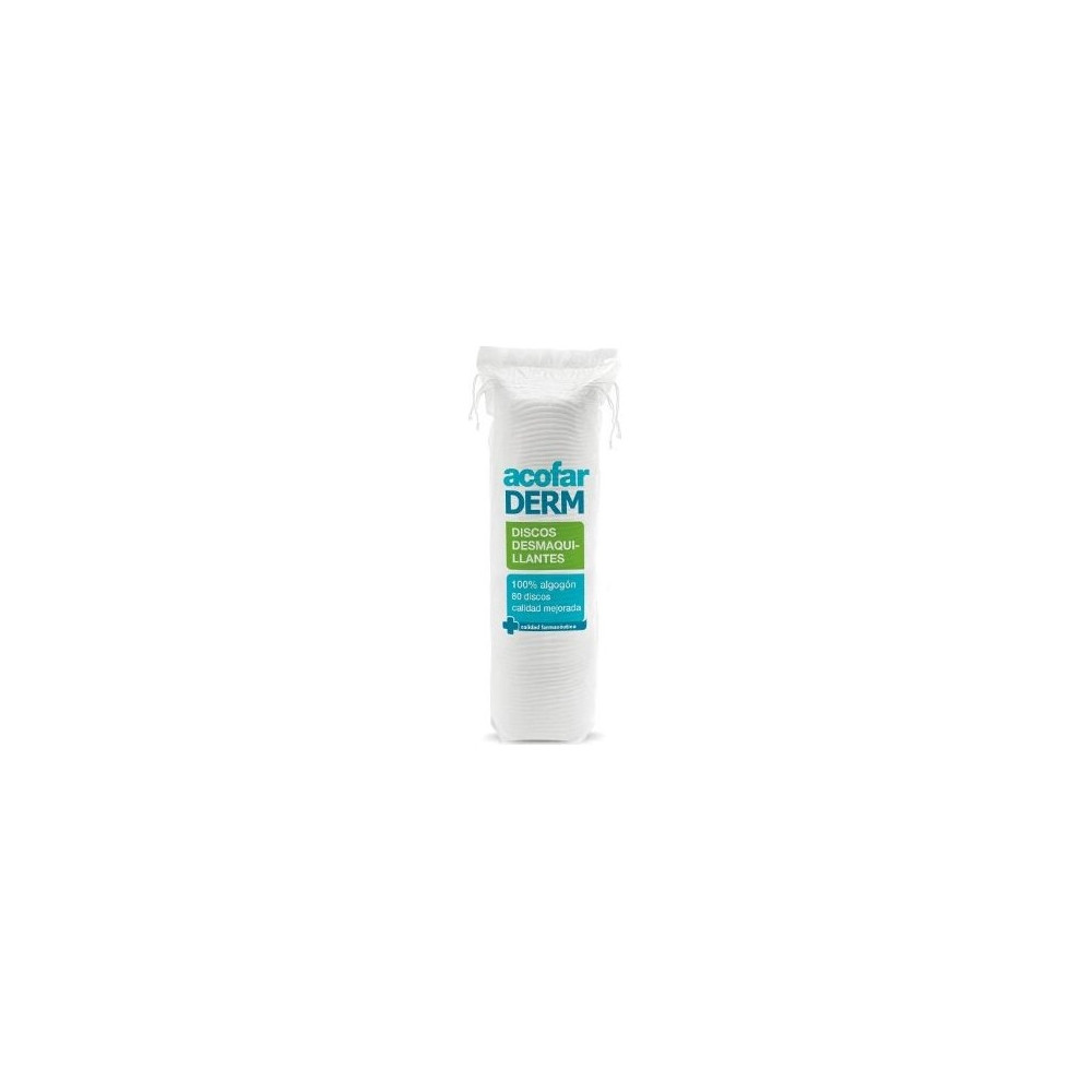 Acofarderm Discos Para Desmaquillar 80Uds