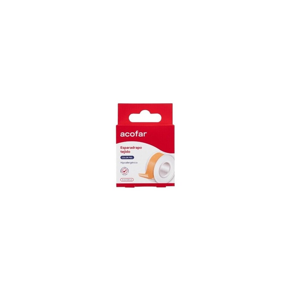 Acofar Esparadrapo Tejido Color Piel 5X1_25Cm 1Ud