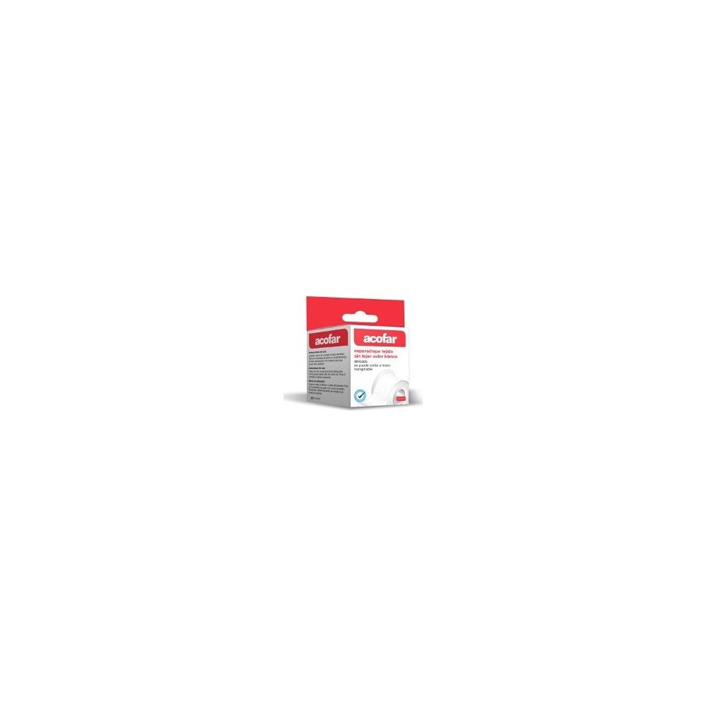 Acofar Esparadrapo Tejido Sin Tejer Blanco 5X5Cm 1Ud
