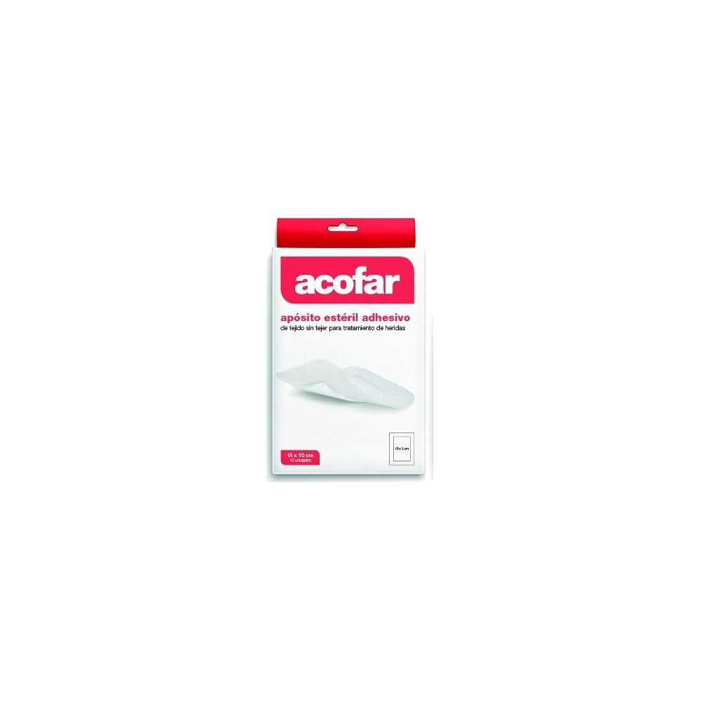 Acofar Aposito Esteril Adhesivo 10X15 Cm