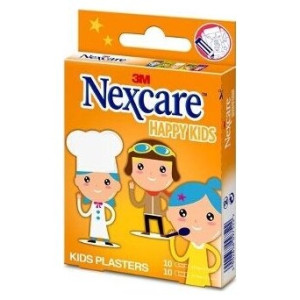 3M Nexcare Active Happy Kids Aposito Adhesivo Professions 10Uds