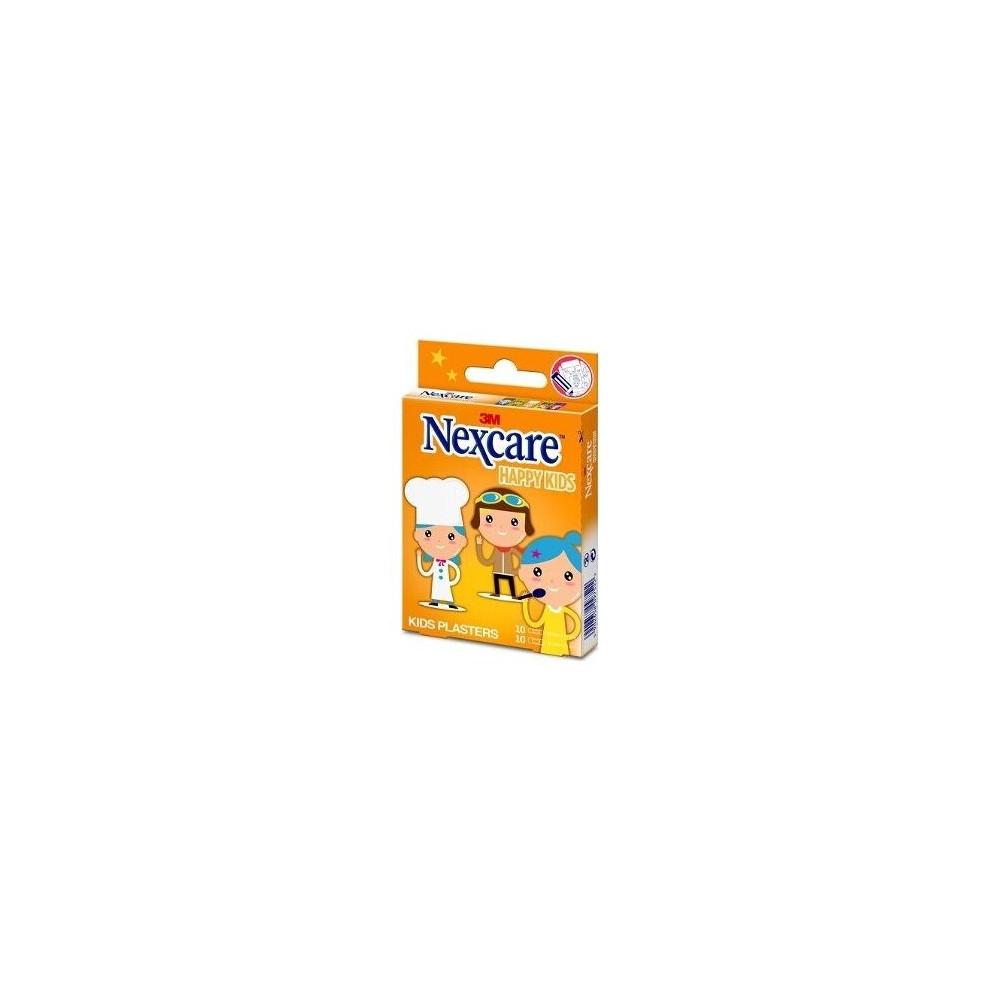 3M Nexcare Active Happy Kids Aposito Adhesivo Professions 10Uds