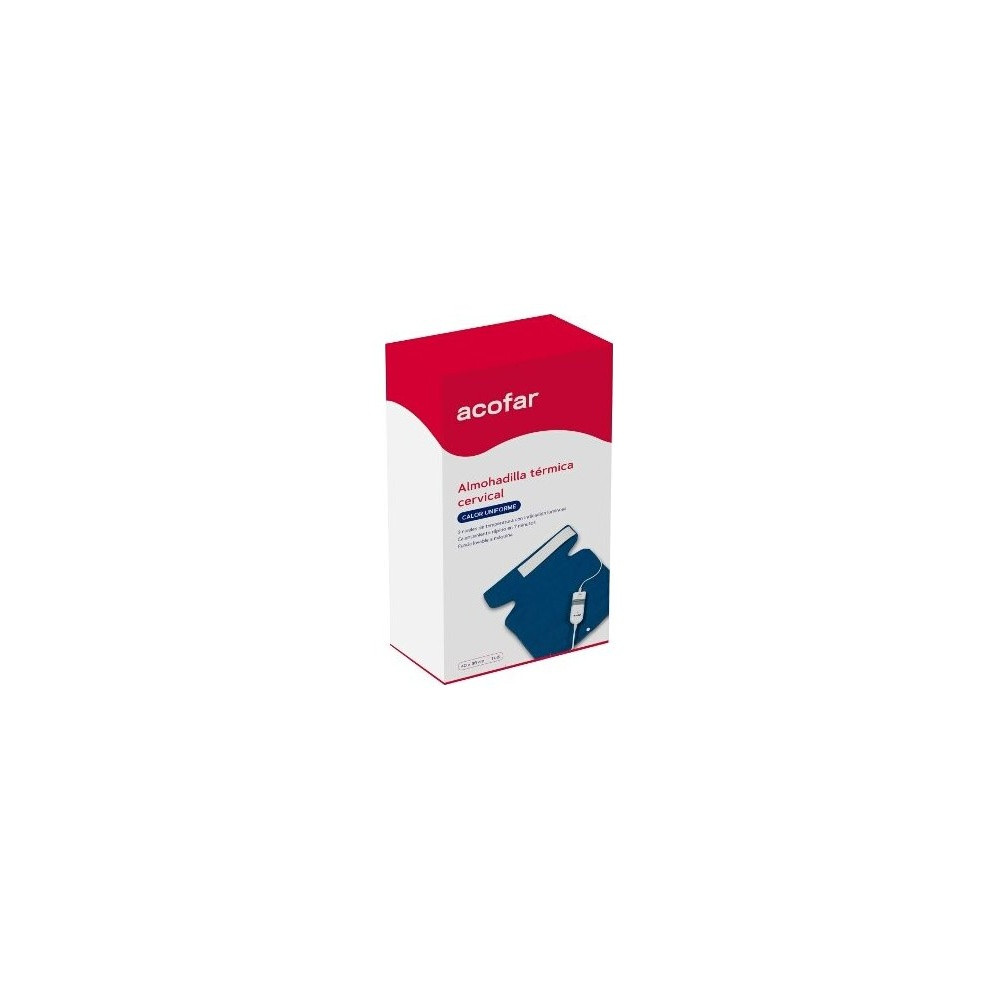 Almohadilla Elec Cervical 40X38Cm 3 Nivel Temp Az