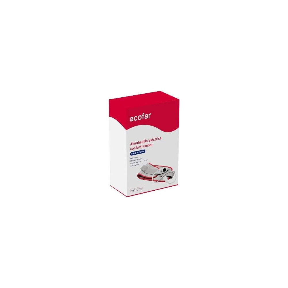 Almohadilla Elec Confort Lumb Velcro Gris Temp 90´