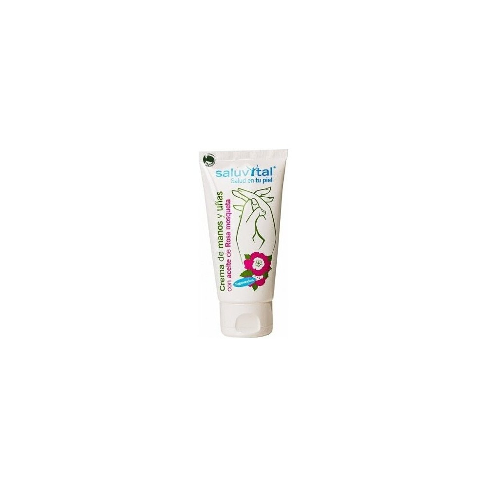 Saluvital Crema De Manos Y Uñas Aceite De Rosa Mosqueta 75Ml