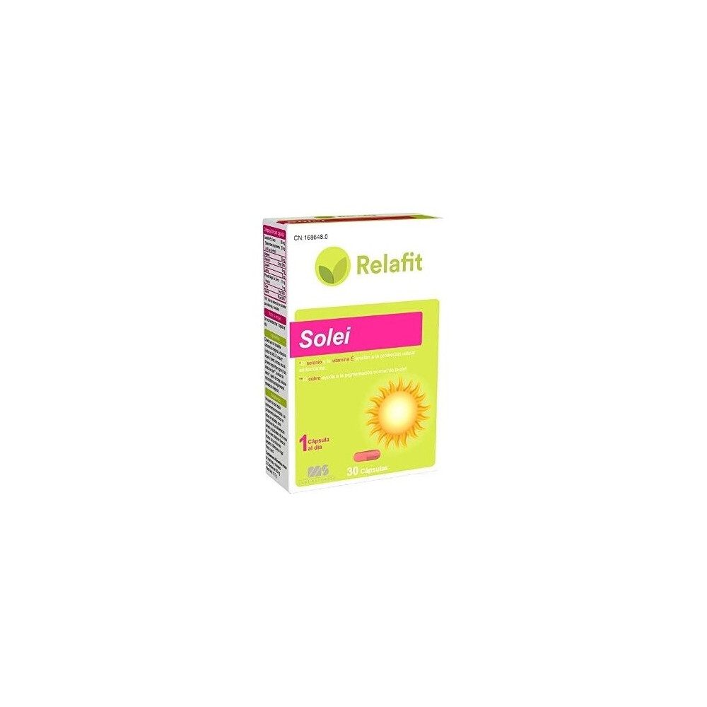 Relafit Solei 30 Cápsulas