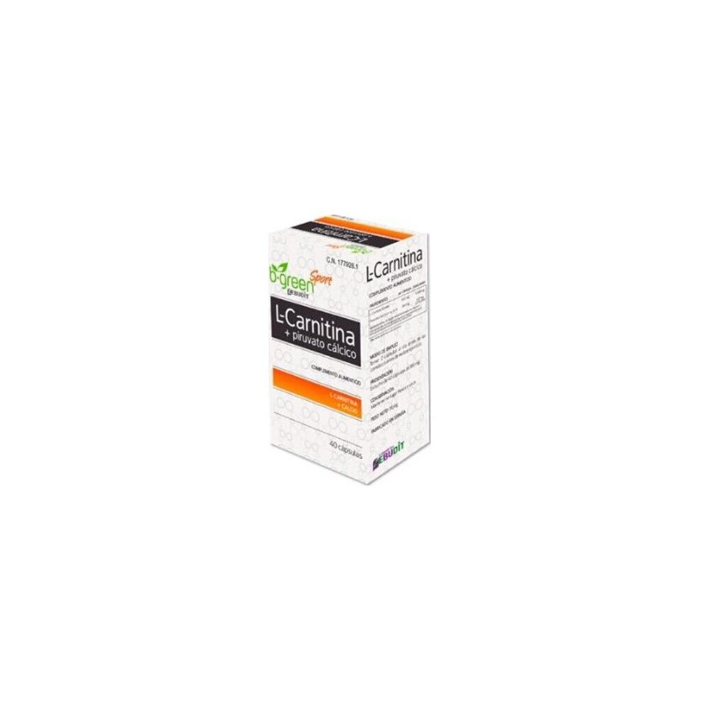 B-Green L-Carnitina Piruvato Cálcico 40Caps