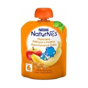 Nestlé Natunes Bolsita Manzana Plátano Y Avena 90G