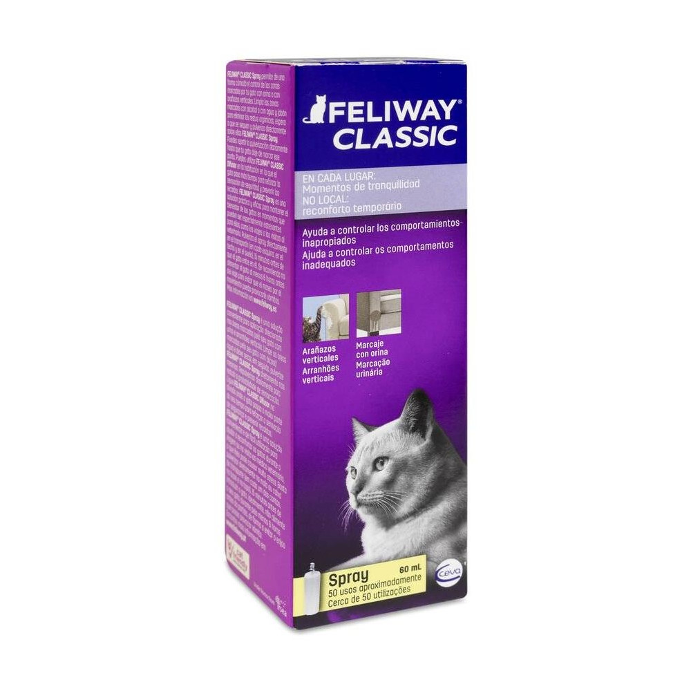 Feliway Classic Travel Spray Gatos, 60 Ml