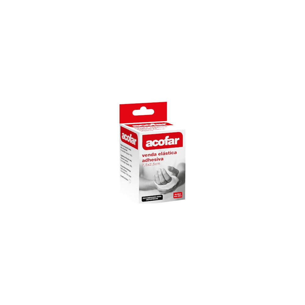 Acofar Acofarsport Venda Elástica Adhesiva 7,5Cmx2,5M