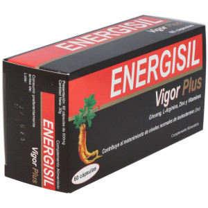 Energisil Vigor Plus (Ginseng+Arginina) 60Cap.