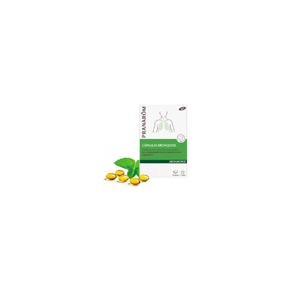 Pranarom Eubiarom Bio Cápsulas Bronquios 30 Cápsulas
