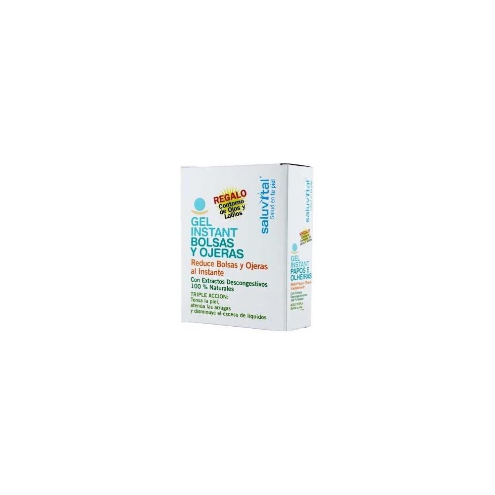 Saluvital Gel Instant Bolsas Y Ojeras 10 Ml