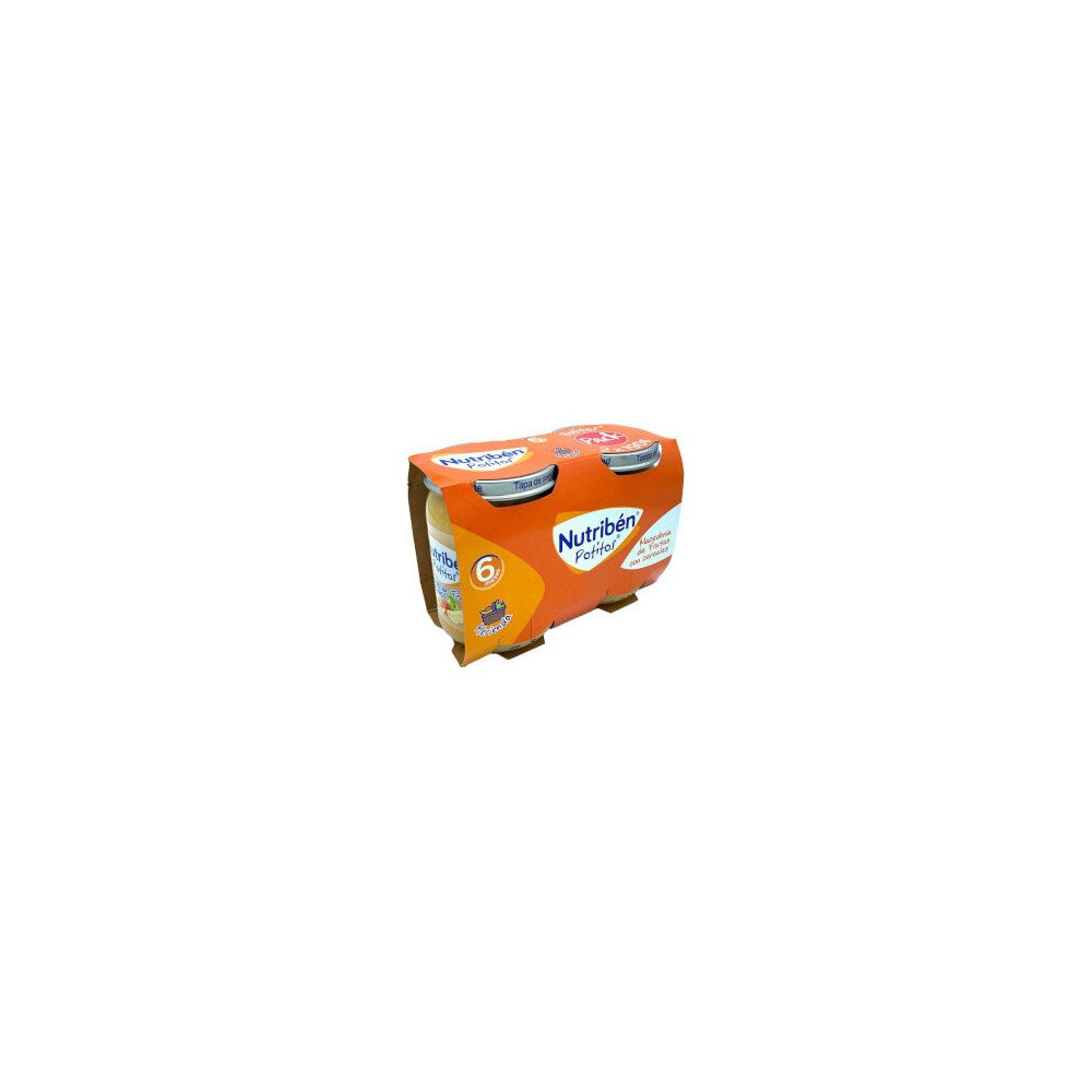Nutribén Potitos Macedonia De Frutas Con Cereales 2X190G