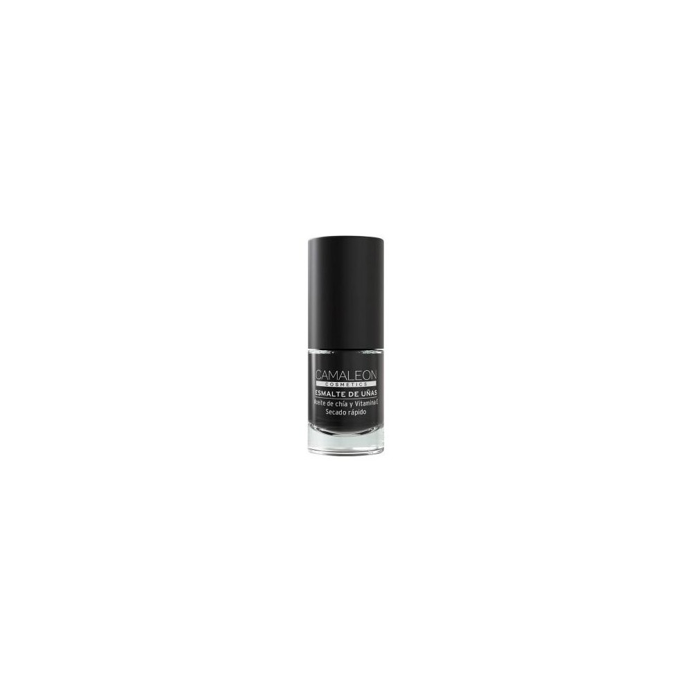 Camaleon Esmalte De Uñas Color Negro 6Ml