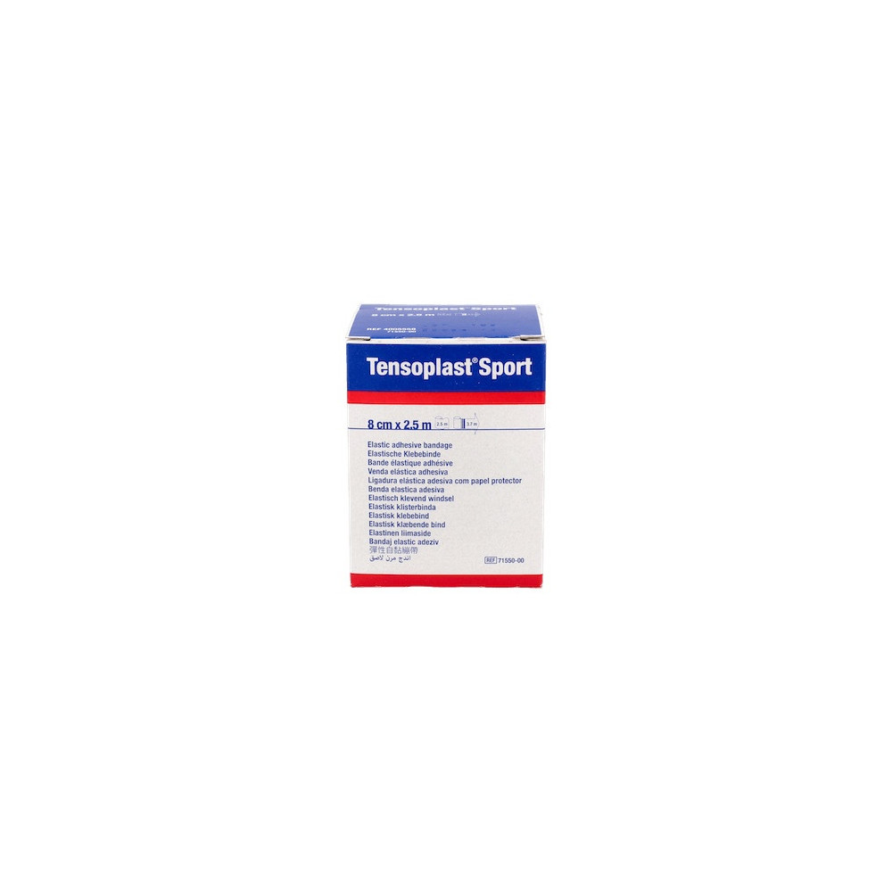 Tensoplast Sport Venda Elástica Adhesiva 8Cmx2,5M 1Ud