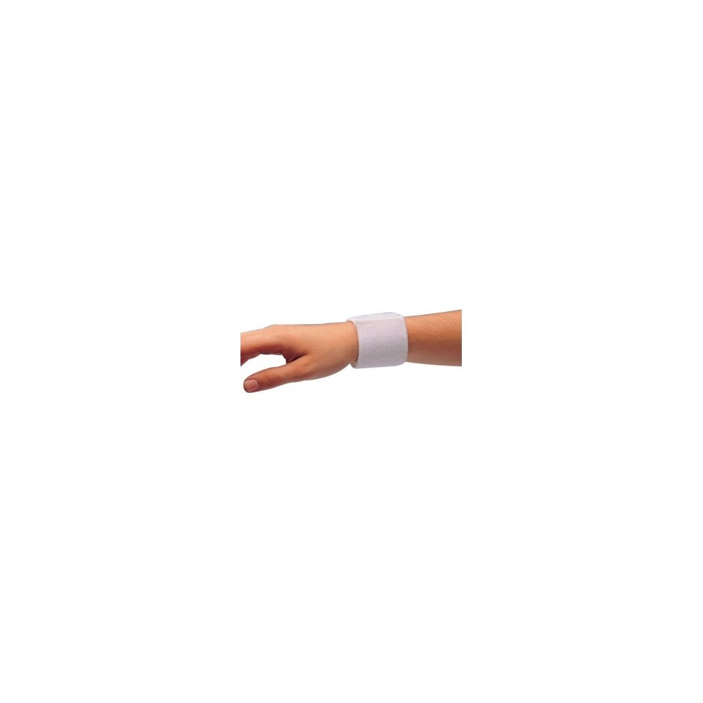 Corysan Muñequera Con Velcro C/B Blanco