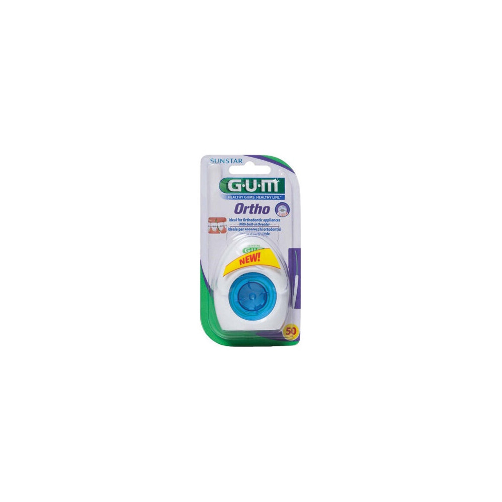Gum® 2080 Ortho Floss Sin Cera 100Uds