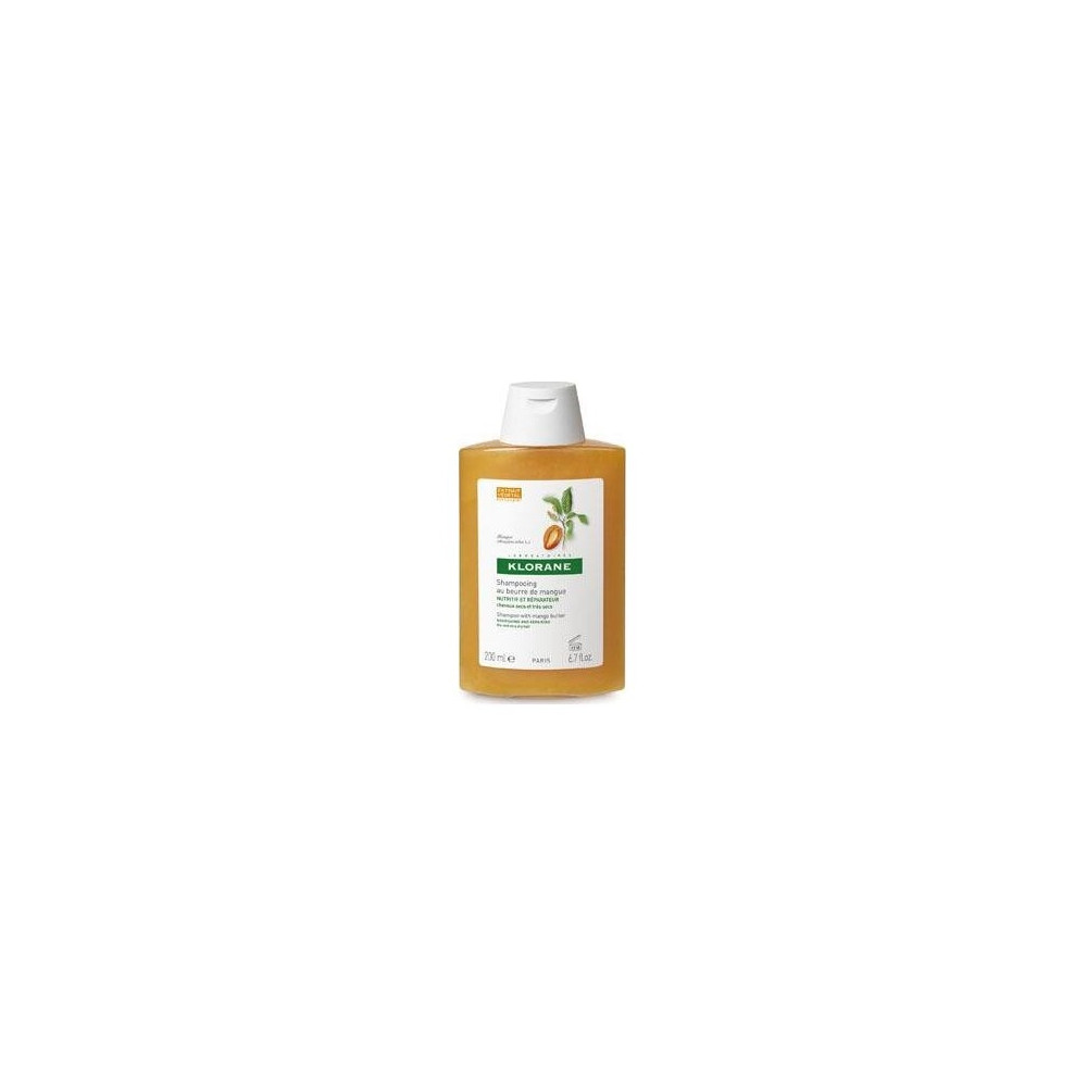 Klorane Champú Nutritivo A La Manteca De Mango, 200 Ml