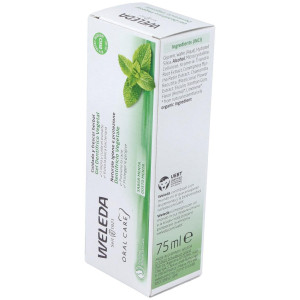 Gel Dental Vegetal 75Ml Menta Weleda