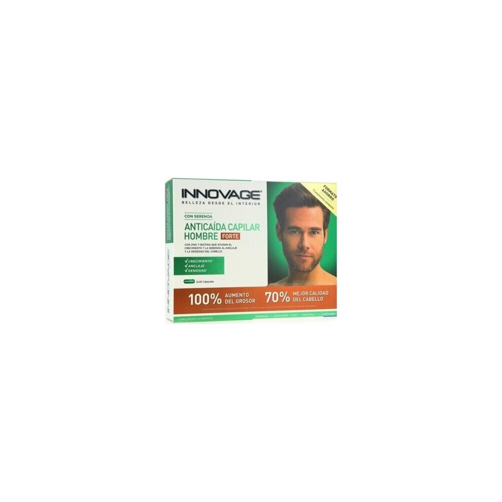 Innovage Anticaída Capilar Hombre Forte 2X30Caps