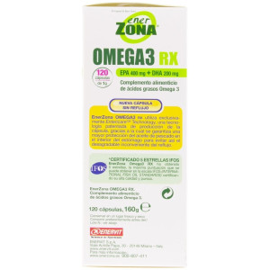 Enerzona Omega 3 Rx Aceite De Pescado 120Cáps